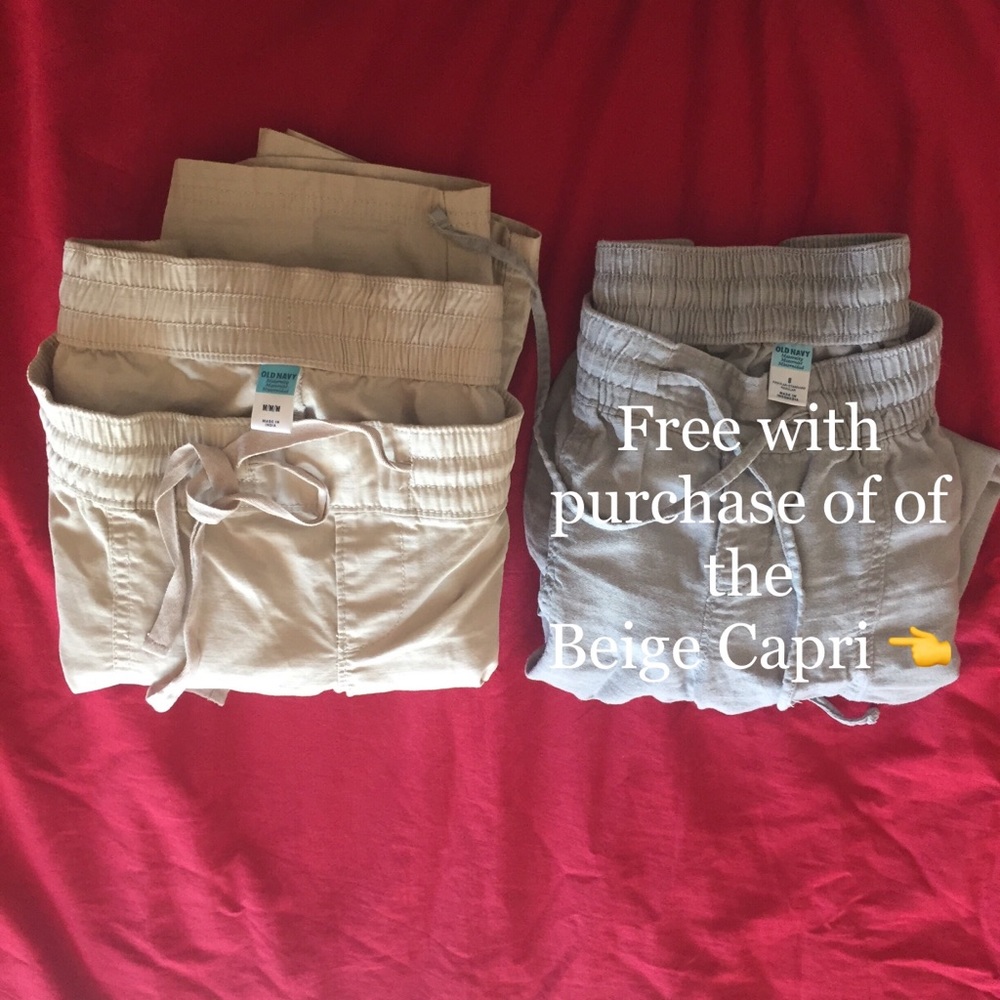 Maternity capris Old Navy M, not worn